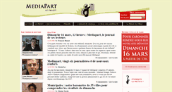 Desktop Screenshot of presite.mediapart.fr